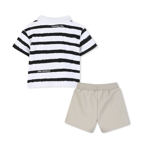Polo And Shorts Set