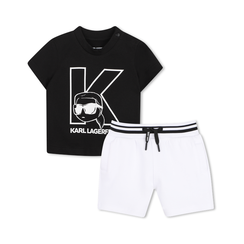 T-Shirt And Bermuda Shorts Set