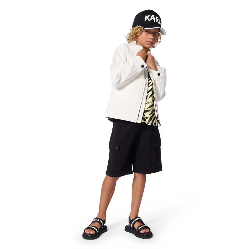 Elasticated Waist Bermuda Shorts