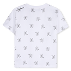 Logo Print White T-Shirt