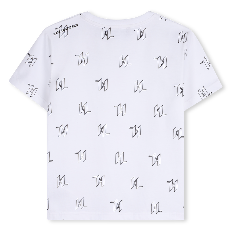 Logo Print White T-Shirt