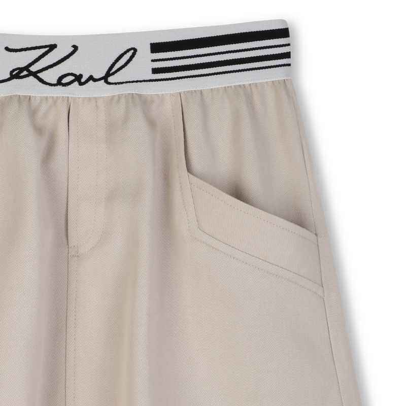 Elastic Waist Skirt