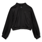 Pleated Sleeve Jacket