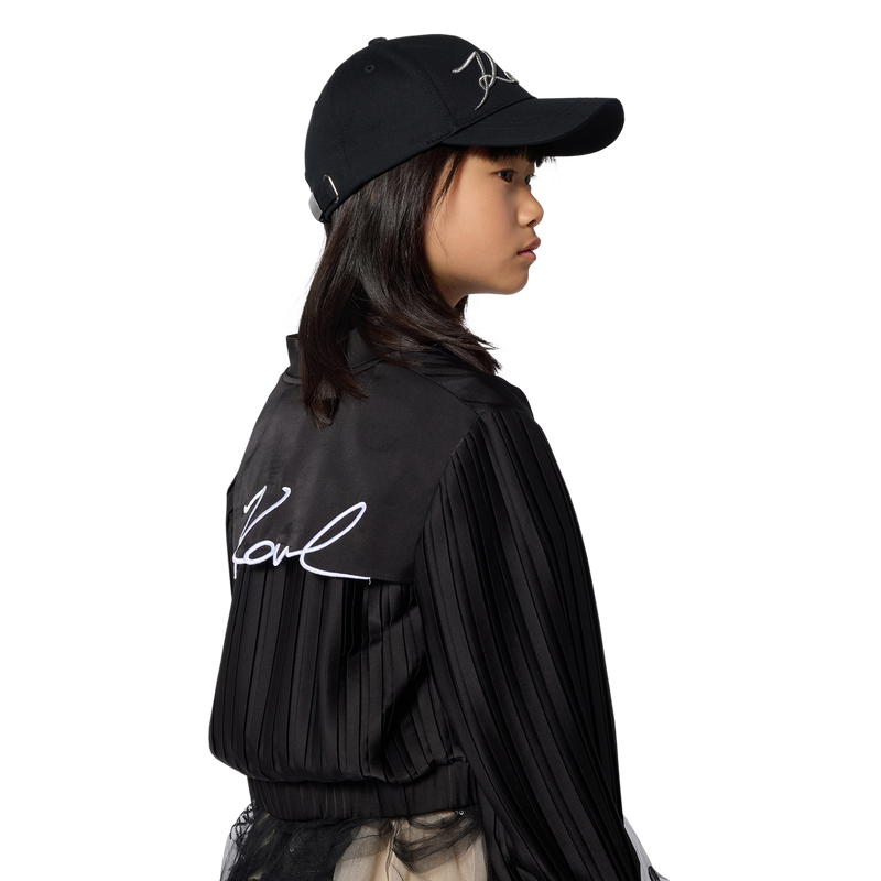 Pleated Sleeve Jacket