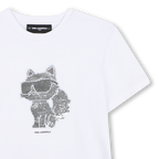 White Sequins T-Shirt