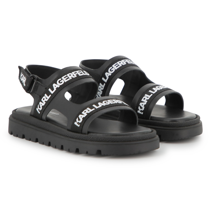 Strap Sandals Black