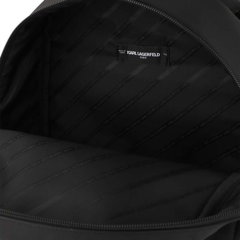 Black Logo Backpack