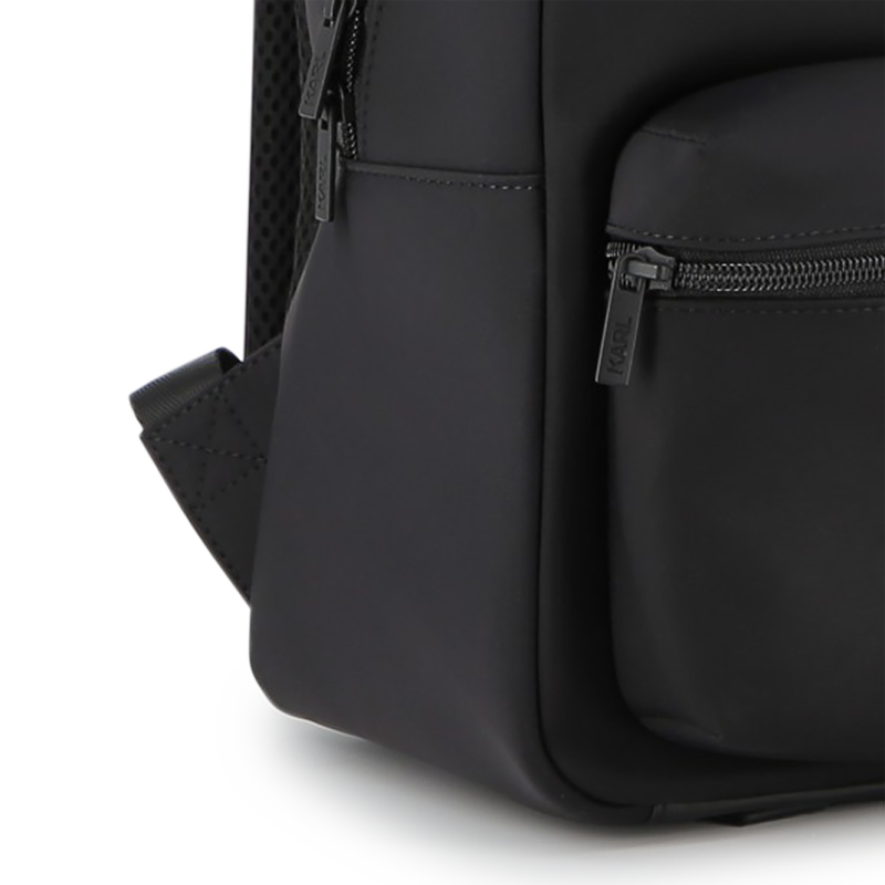 Black Logo Backpack