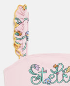 2-Piece Stella Vine Print Swimsuit