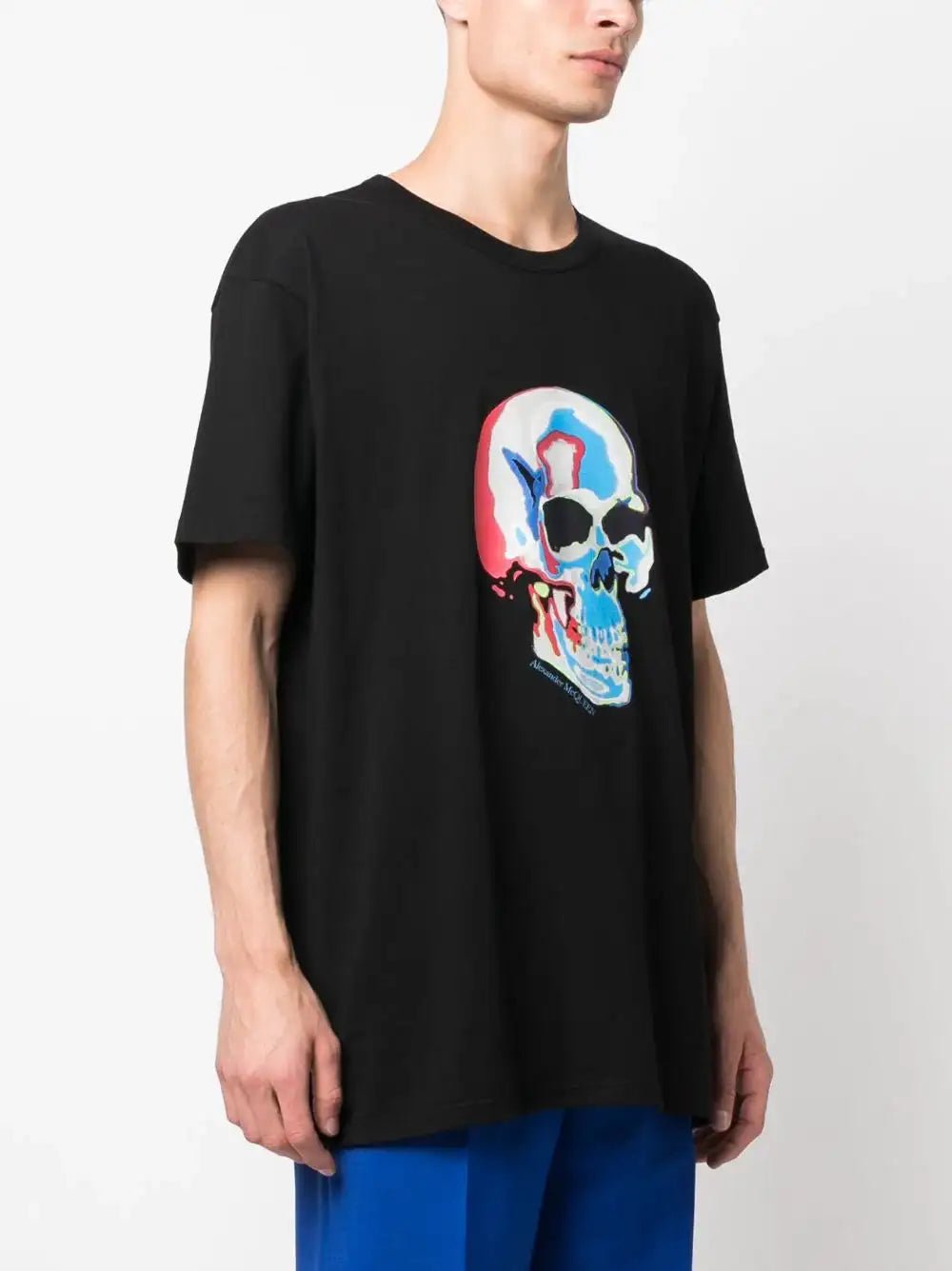 ALEXANDER MCQUEEN - Тениски - Skull - Graphic Cotton T-shirt - Love|Labels