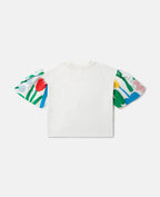 Floral Sleeves T-Shirt