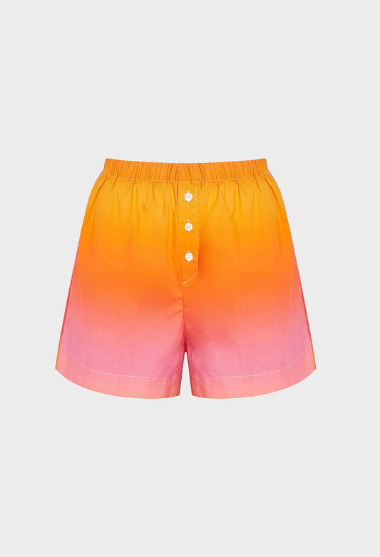 Multicolor Patch Shorts
