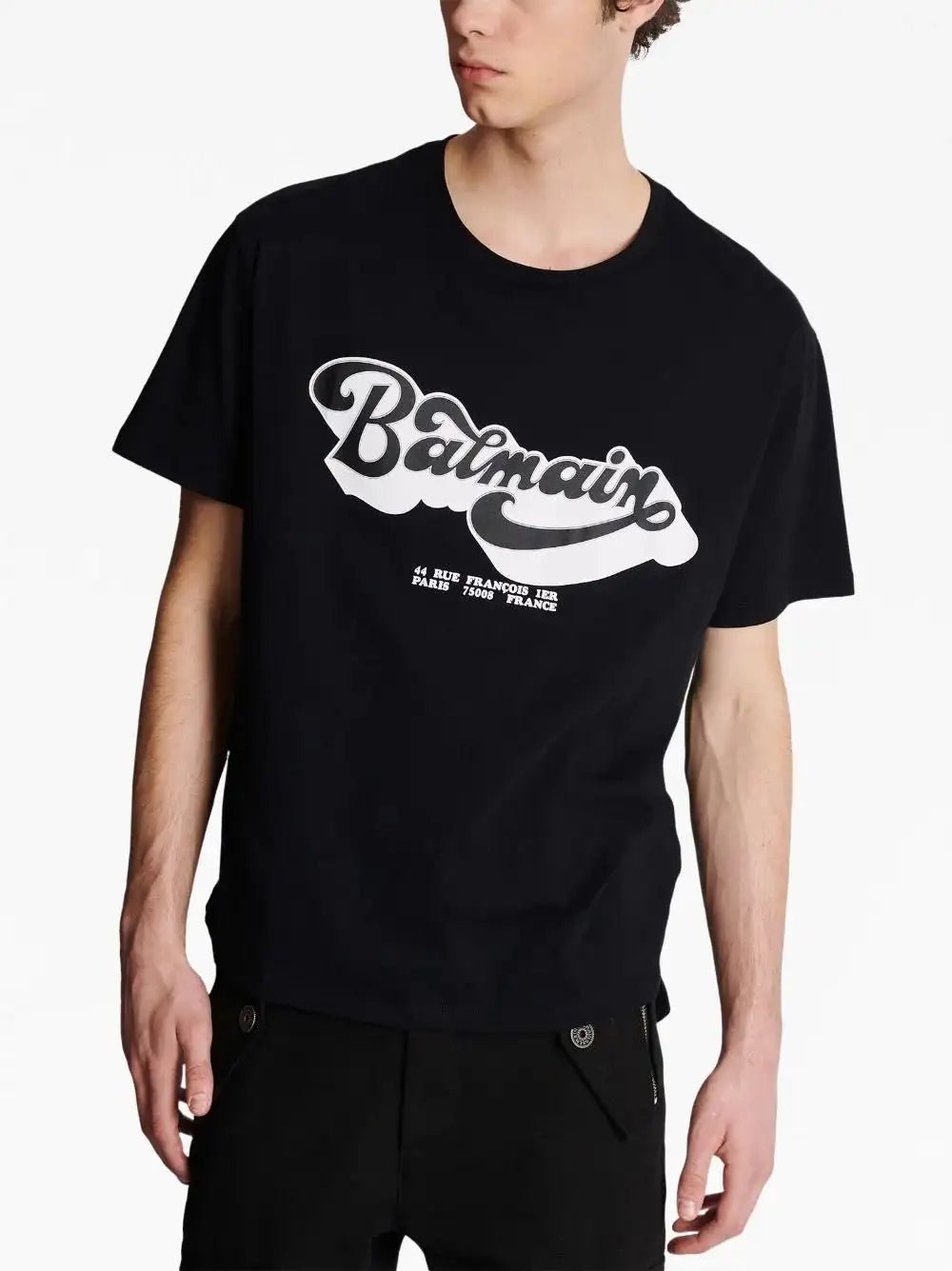 BALMAIN - Тениски - 70s Logo - Print T-shirt - Love|Labels