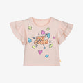 Pink Pop Corn Sequin T-Shirt
