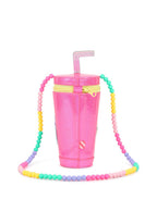 Milkshake beaded rainbow shoulder bag