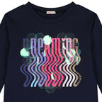 Billieblush - Блузи - Navy Blue Sequins Top - Love|Labels