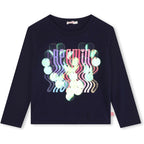 Billieblush - Блузи - Navy Blue Sequins Top - Love|Labels