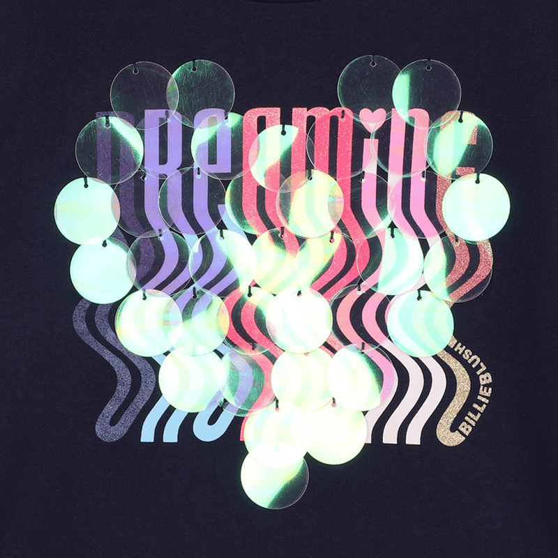 Billieblush - Блузи - Navy Blue Sequins Top - Love|Labels