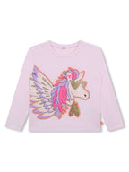 Billieblush - Блузи - Rosa Unicorn T-Shirt - Love|Labels