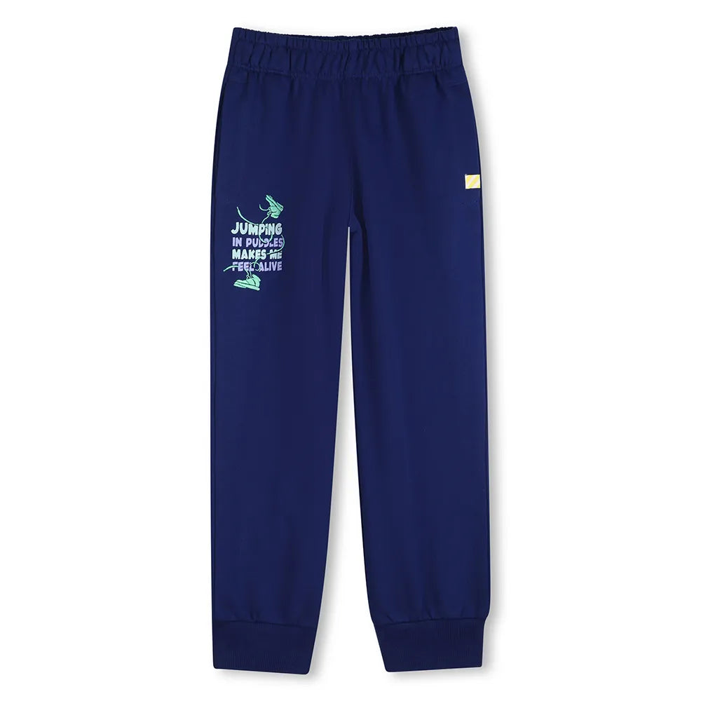 Print-Detail Track Pants
