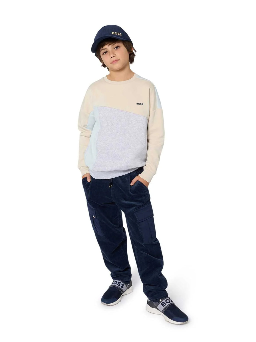 Panelled Sweatshirt