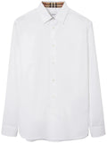 Burberry - Ризи - Button - Up Cotton Shirt - Love|Labels