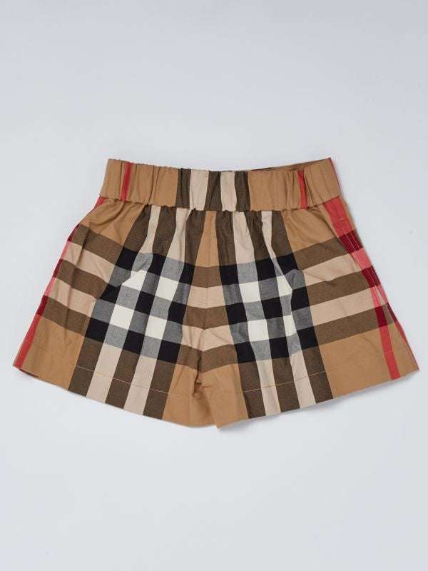 BURBERRY Kids - Поли - Brown Checked Skirt - Love|Labels