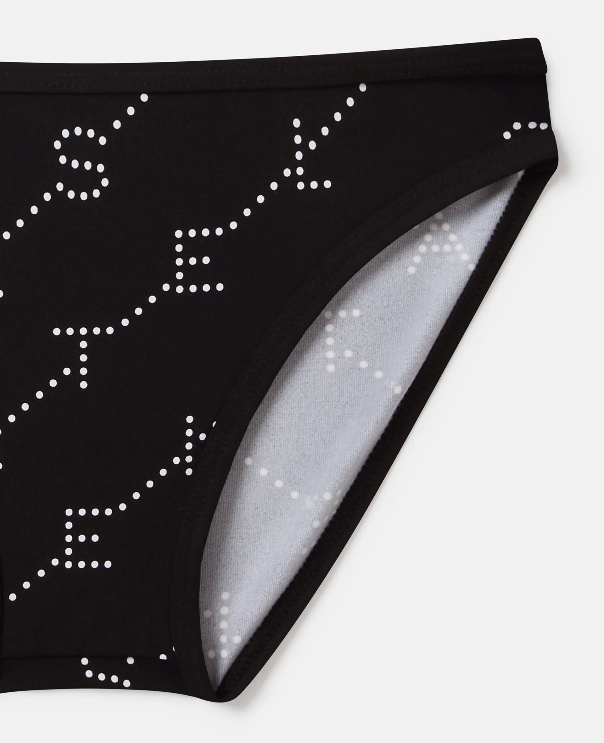 2-Piece Logo Print Swimsuit