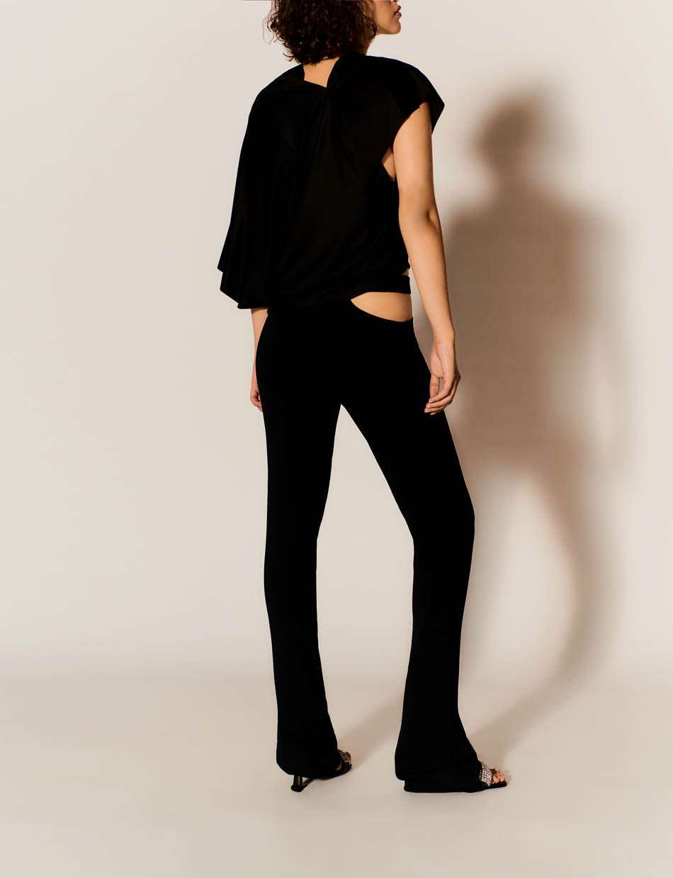 CIRCUS HOTEL - Панталони - Band Detail Trousers - Love|Labels