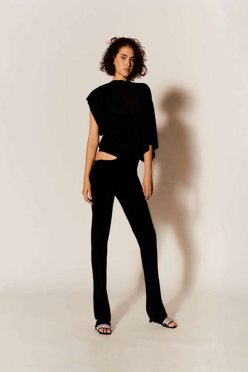 CIRCUS HOTEL - Панталони - Band Detail Trousers - Love|Labels