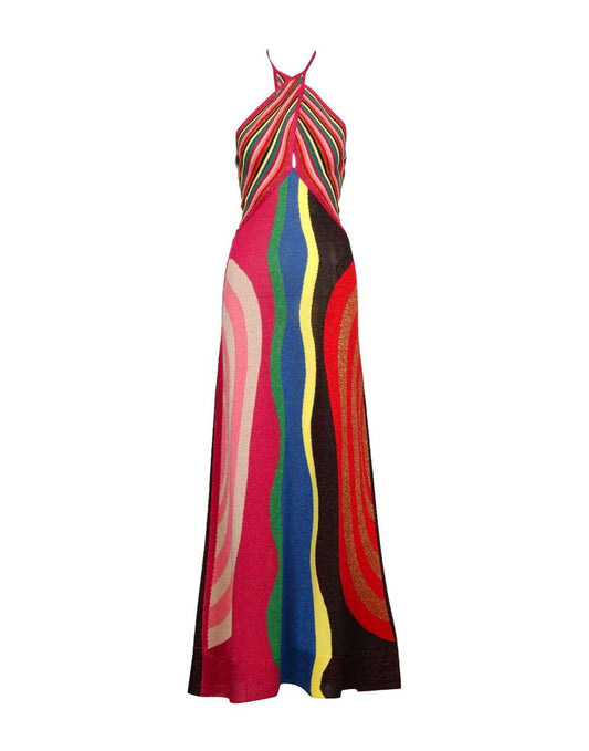 CIRCUS HOTEL - Рокли - Colorful Lurex Dress - Love|Labels