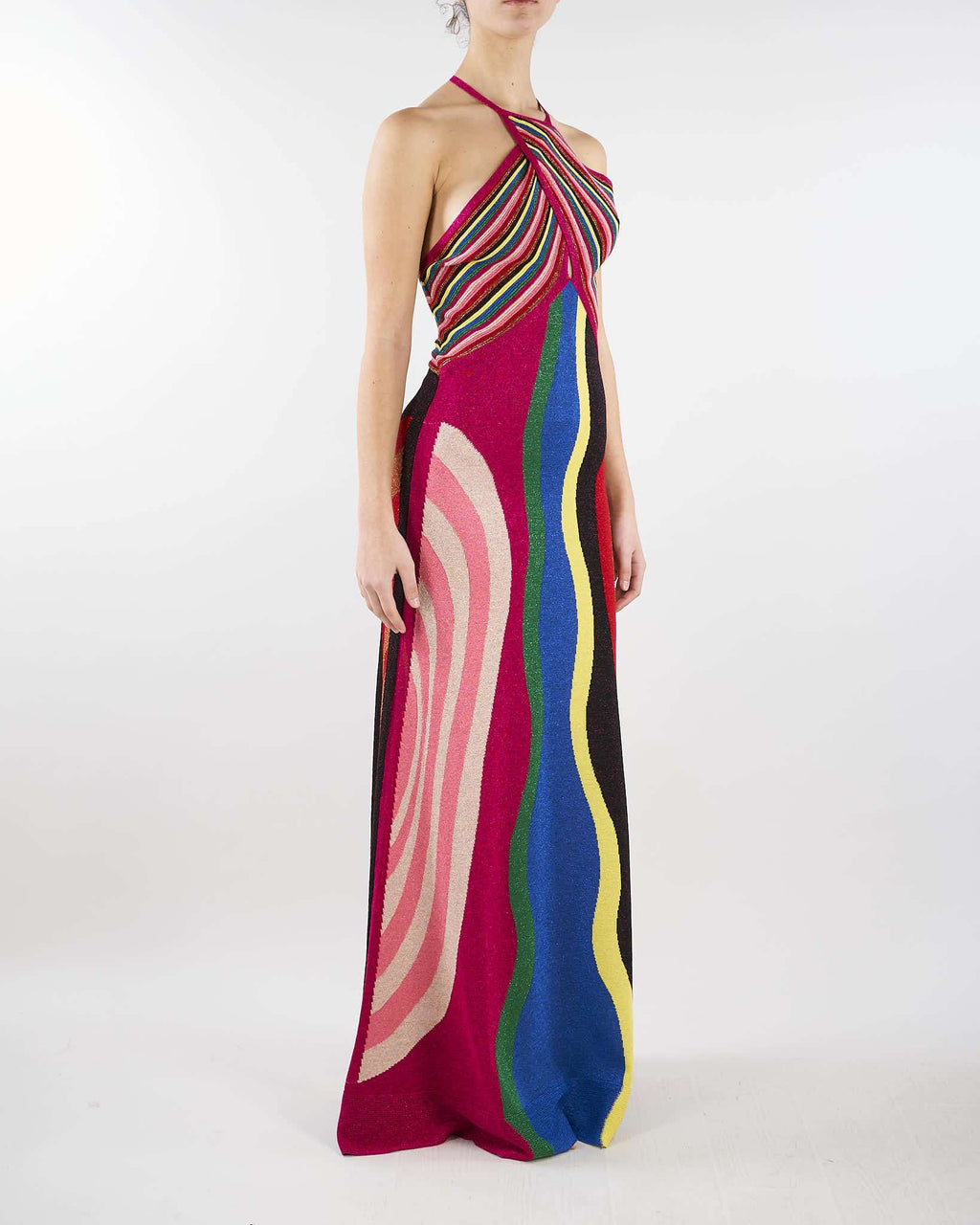 CIRCUS HOTEL - Рокли - Colorful Lurex Dress - Love|Labels