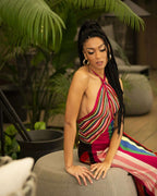 CIRCUS HOTEL - Рокли - Colorful Lurex Dress - Love|Labels