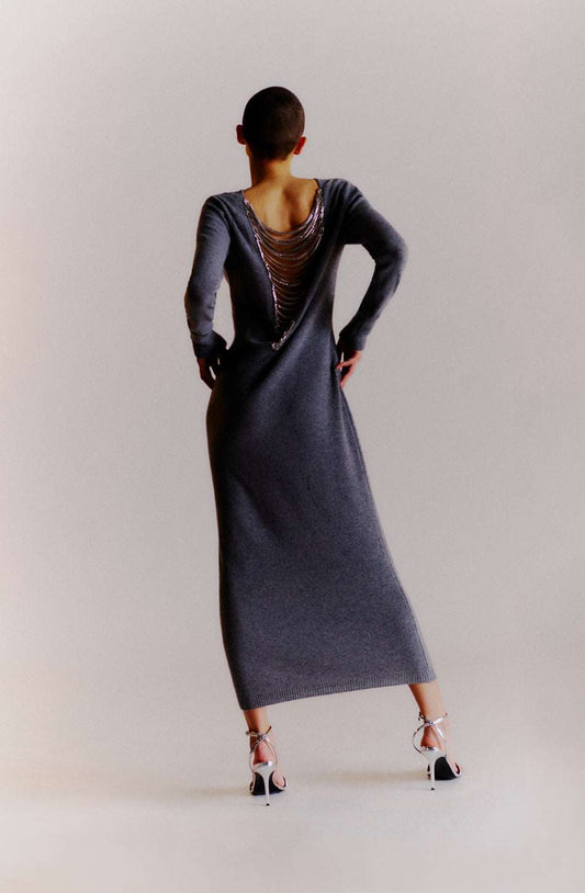 CIRCUS HOTEL - Рокли - Dress with Chains - Love|Labels