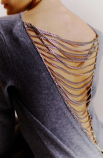 CIRCUS HOTEL - Рокли - Dress with Chains - Love|Labels