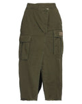 CIRCUS HOTEL - Поли - Khaki Cargo Skirt - Love|Labels
