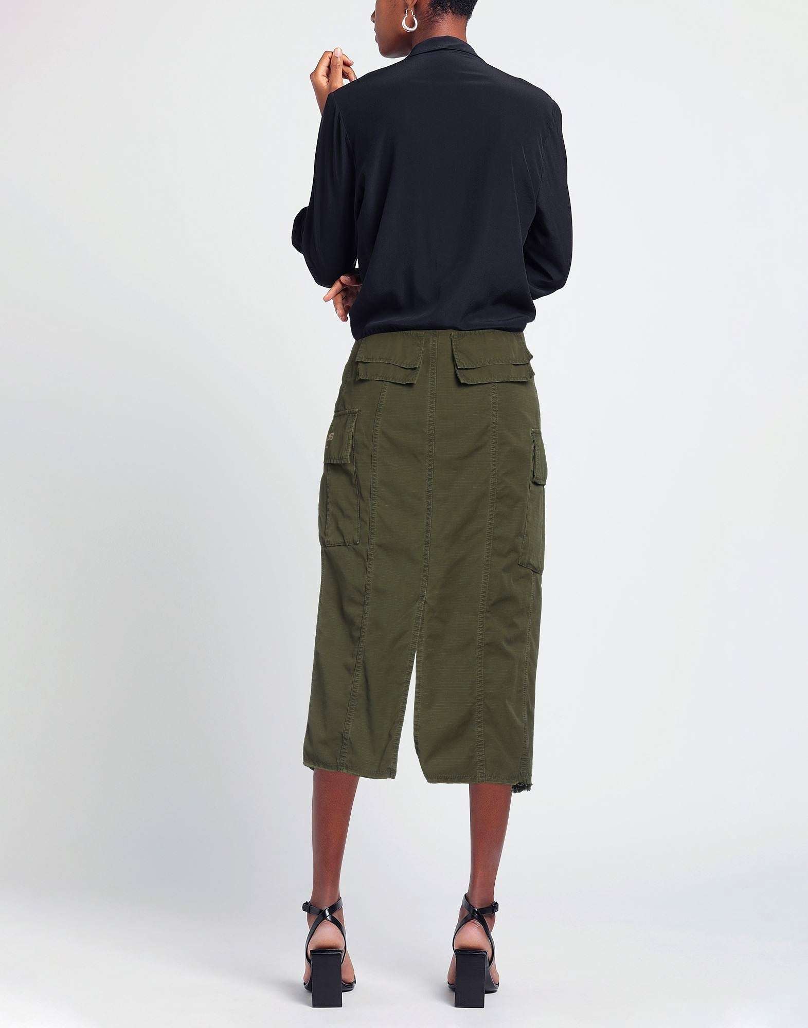 CIRCUS HOTEL - Поли - Khaki Cargo Skirt - Love|Labels
