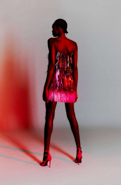 CIRCUS HOTEL - Рокли - Sequin Multicolor Dress - Love|Labels