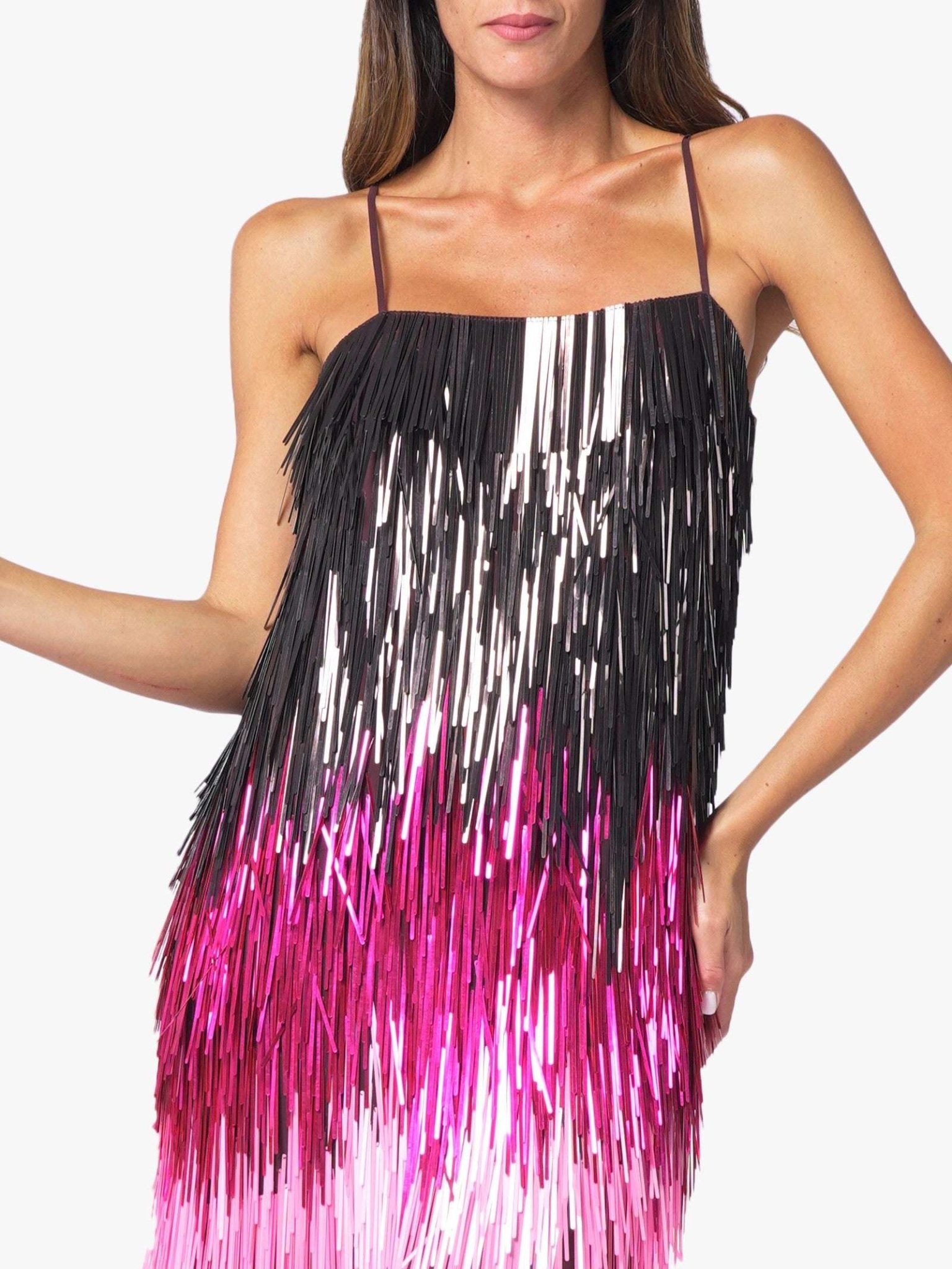 CIRCUS HOTEL - Рокли - Sequin Multicolor Dress - Love|Labels
