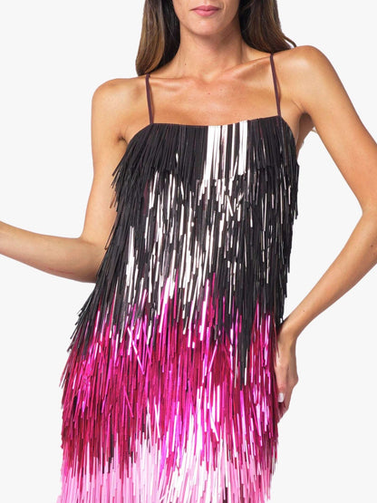 CIRCUS HOTEL - Рокли - Sequin Multicolor Dress - Love|Labels