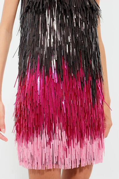 CIRCUS HOTEL - Рокли - Sequin Multicolor Dress - Love|Labels