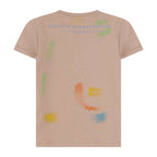 Daniele Alessandrini - Тениски - Beige Print T-Shirt - Love|Labels