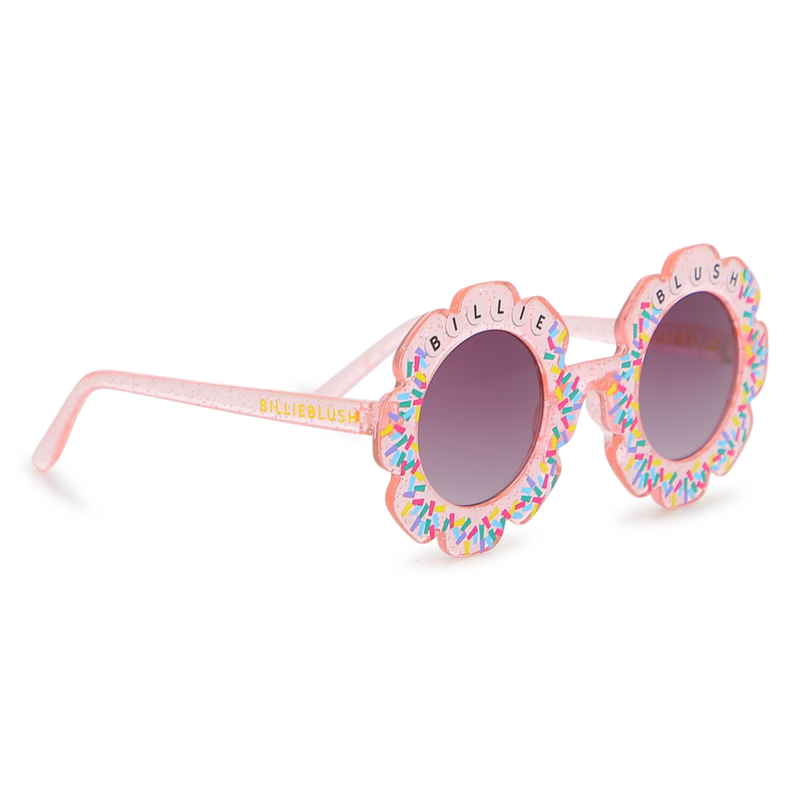 Pink Flower Sunglasses
