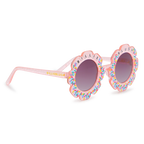 Pink Flower Sunglasses
