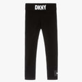 DKNY - Клинове - Black Cotton Leggings - Love|Labels