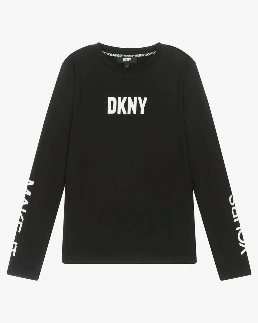 Black Cotton Make It Yours Top