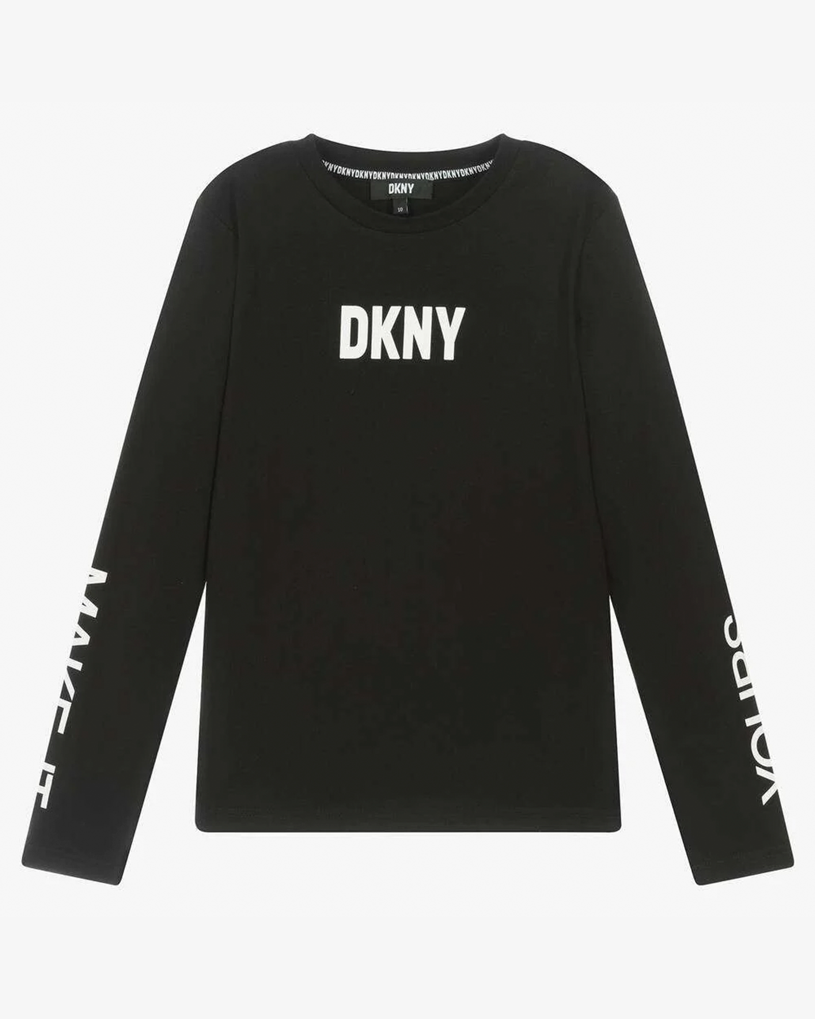 Black Cotton Make It Yours Top