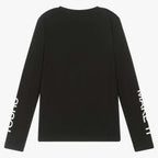 DKNY - Блузи - Black Cotton Make It Yours Top - Love|Labels
