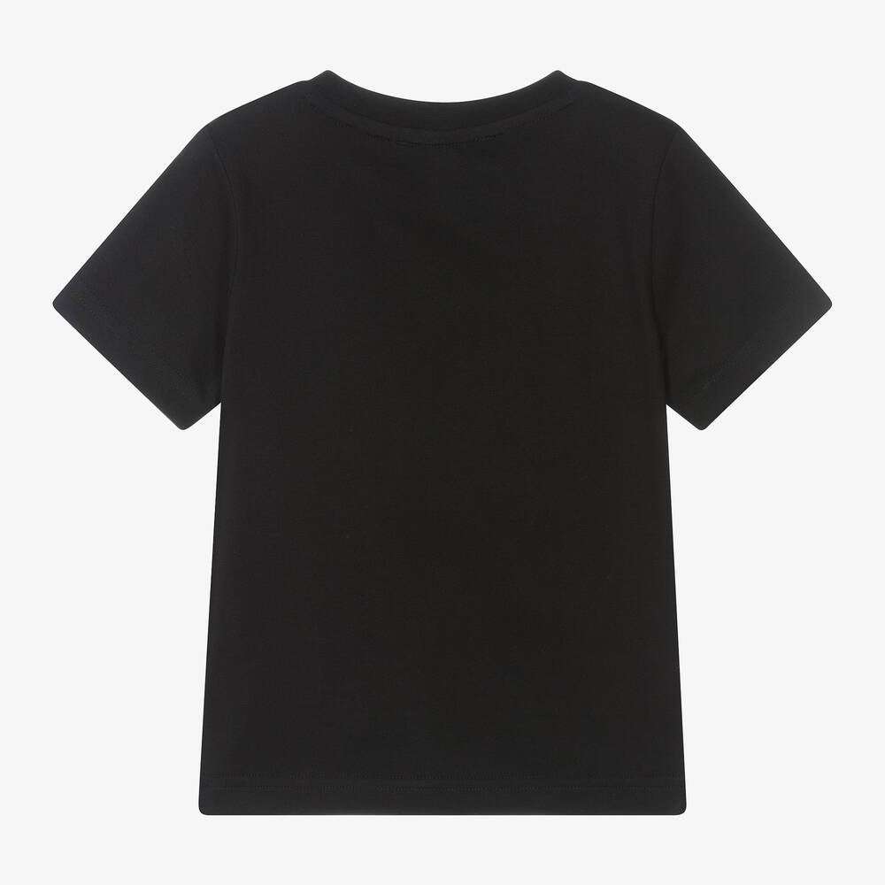 DKNY - Тениски - Black Cotton T-Shirt - Love|Labels