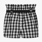 DKNY - Шорти - Black Gingham Shorts - Love|Labels